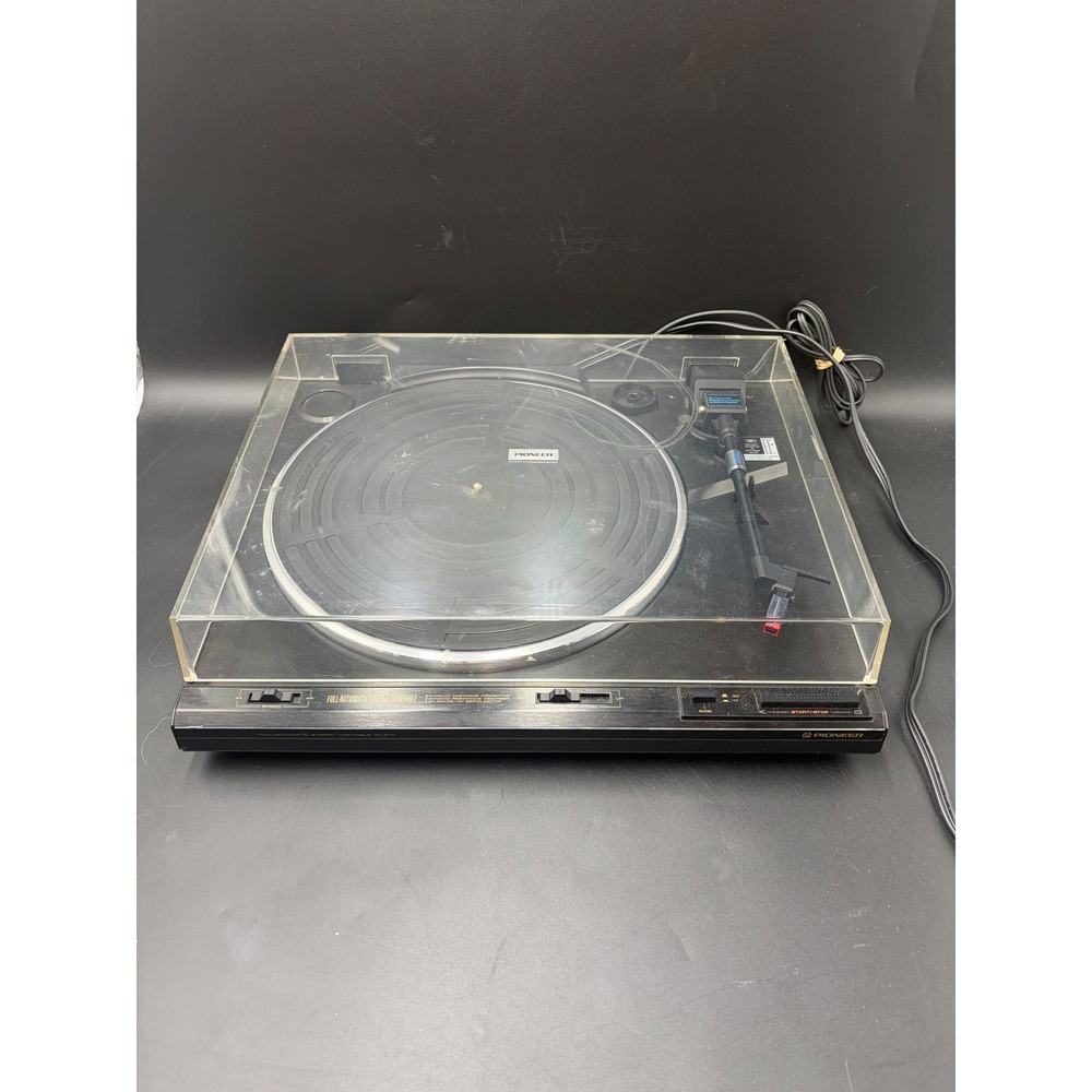 Pioneer PL-S70 Full Automatic Turntable Vintage 80s Direct Drive AS IS No Stylus